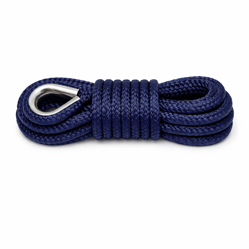 Sea-Dog 1/2" x 10' Navy Dock Line - Marine Mooring Rope