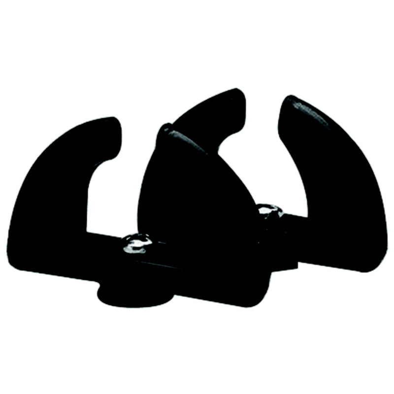 Taylor Black Thermoplastic Turn Latches With Self-Tapping Screws (2 per Pack)