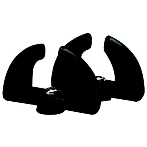 Taylor Black Thermoplastic Turn Latches With Self-Tapping Screws (2 per Pack)
