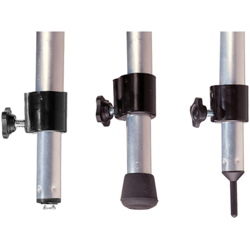Taylor 11992 Super Support Pole w/Canvas Snap, Grommet Tip & Plain End Cap, 36"-64"