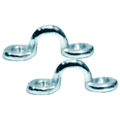 Taylor Chromed Zamak Eye Straps 1-1/2" L (Sold as Pair)