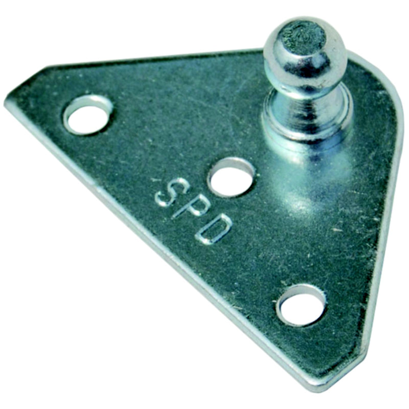 Zinc Plated Gas Lift Hardware, Flat Bracket, Pair