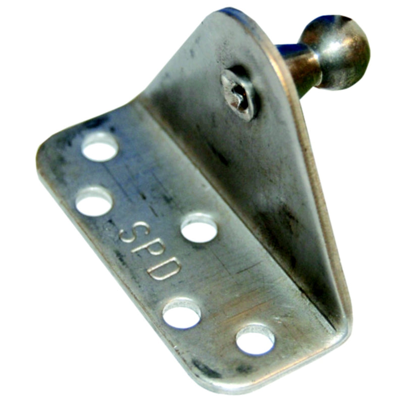 Zinc Plated Gas Lift Hardware, Angled Bracket, Pair