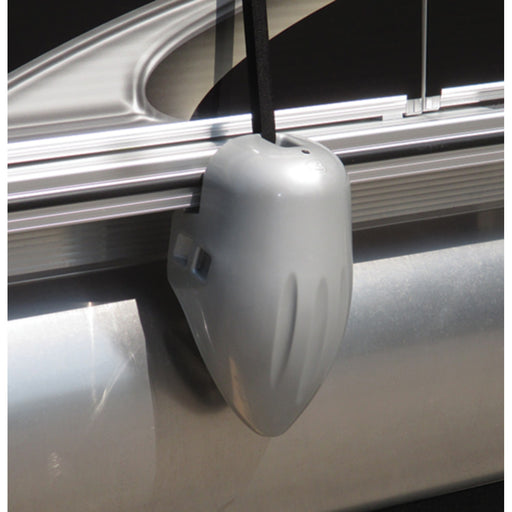 Taylor 31035 Pontoon Fender 9" x 16", Silver