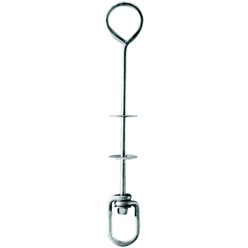 Taylor Buoy Hardware 1/2" Diameter Galvanized Rod With 4" long Swivel