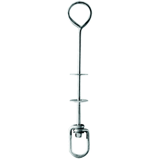 Taylor Buoy Hardware 1/2" Diameter Galvanized Rod With 4" long Swivel