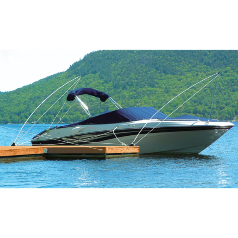 Taylor BoatGuard Mooring Whips With Injection Molded Plastic Base (Sold in Pairs)