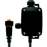 Garmin 0101161310 Bare Wire Transducer To 12-Pin Sounder Wire Block Adapter