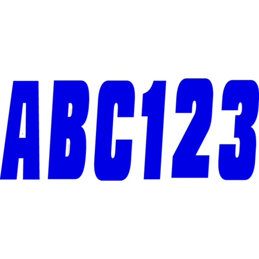 Hardline Series 350 Registration Kit, Solid Color Font (Includes 4 Sets of 3" A-Z, 0-9)