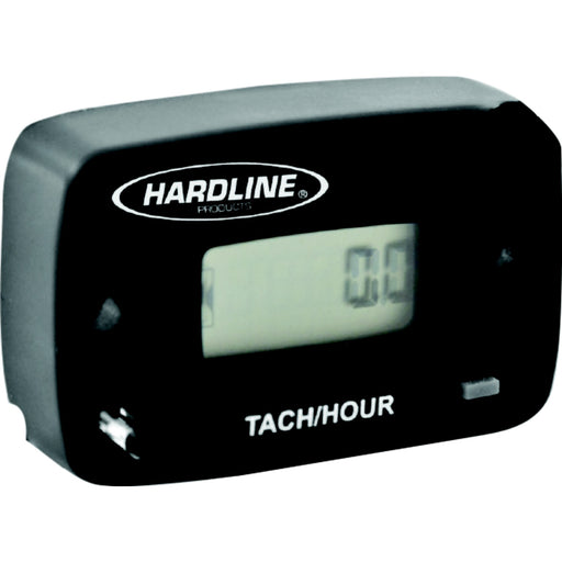 Hardline HR80612 Hour/Tach Meter 2 Cycle or Less Gas Engine, 2-1/8"L x 1-1/2"W x 5/8" H