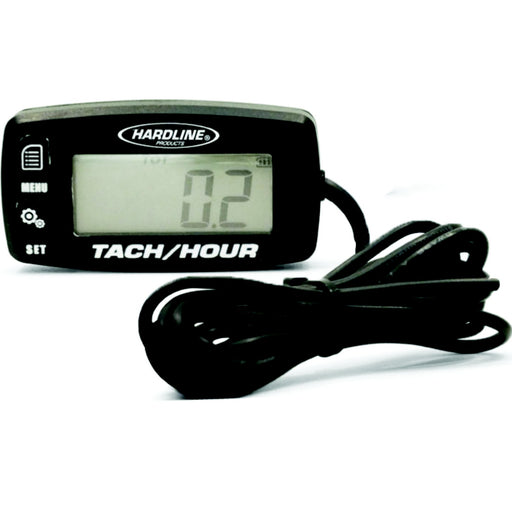 Hardline Hour/Tach Meter For Any Gas Engine 8 Cyl. Or Less