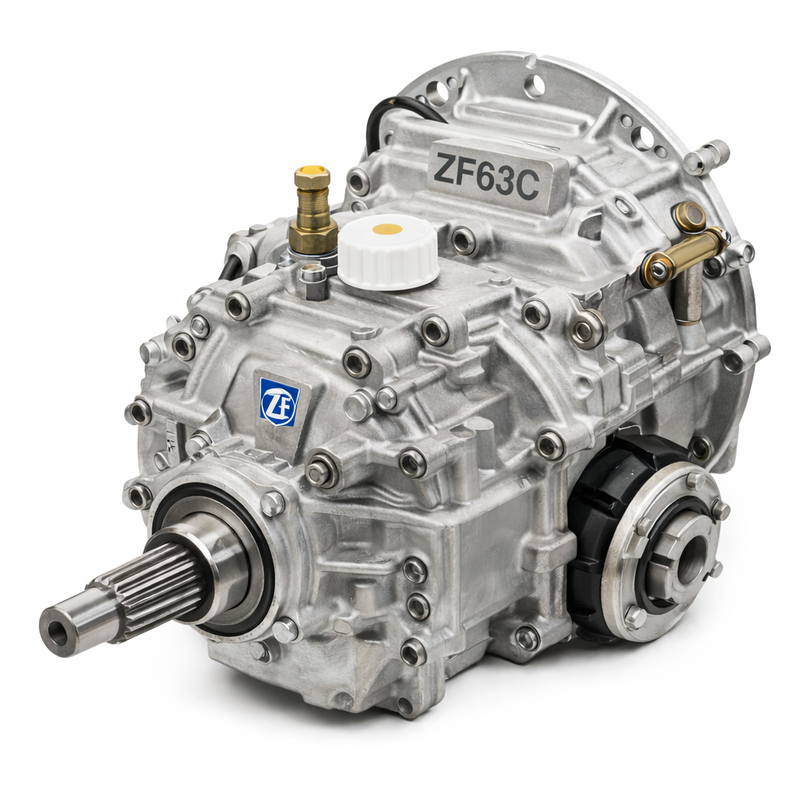 ZF63C Marine Transmission 1.0:1 Ratio - Mechanical Shift
