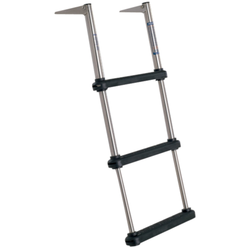 Over Platform Telescoping Ladder