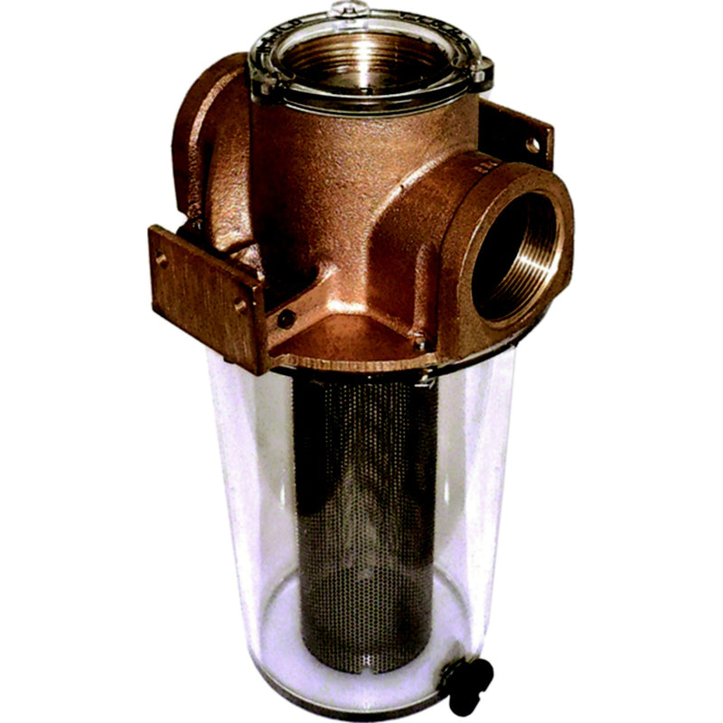 Groco ARG750S Bronze Strainer With #304 SS Basket