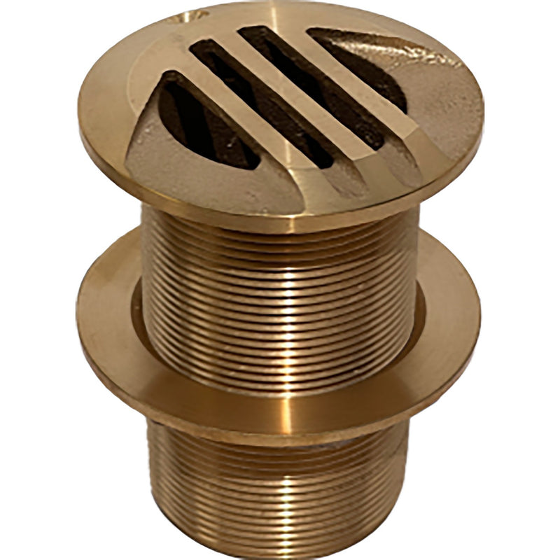 Groco HSSLTH750W Slot High Speed Thru Hull, Bronze, 3/4 inch