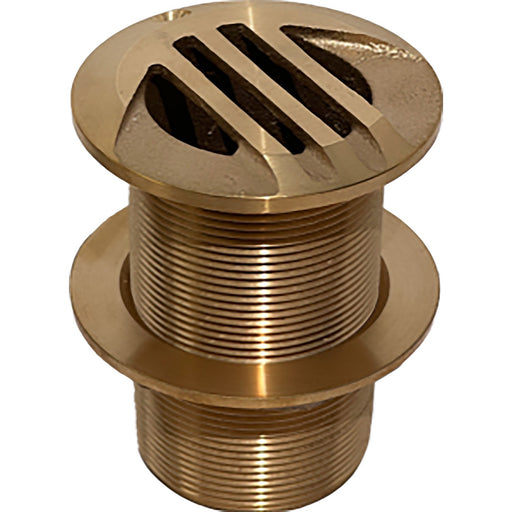 Groco HSSLTH1000W Slot High Speed Thru Hull, Bronze, 1 inch.