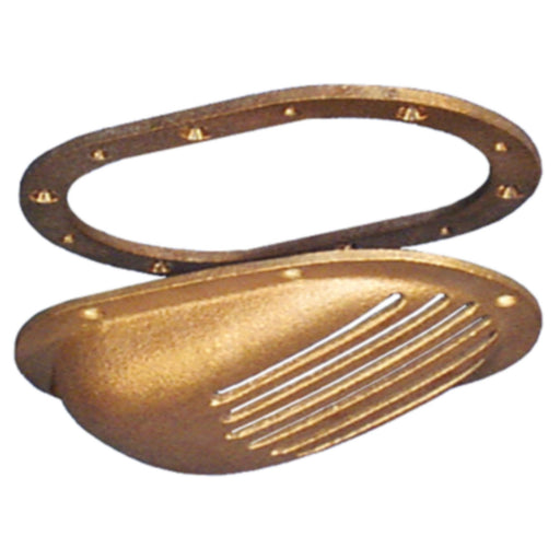 Groco SC1500 Bronze Slotted Strainer With Mount Ring