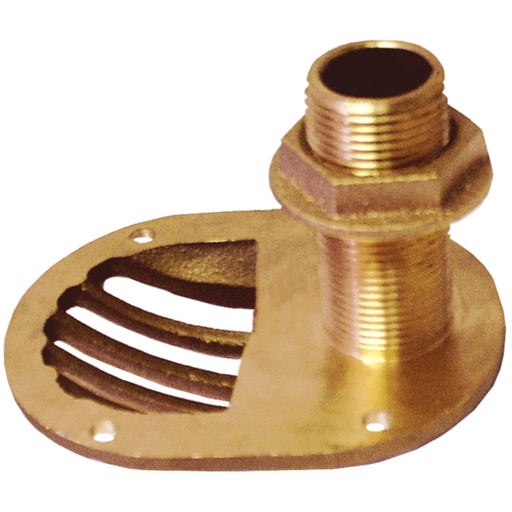 Groco STH Bronze Scoop Thru-Hull With Nut