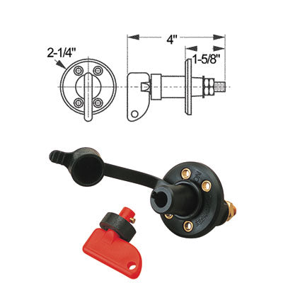 Sea-Dog H D On/off Switch W/cap & Key | 420600-1