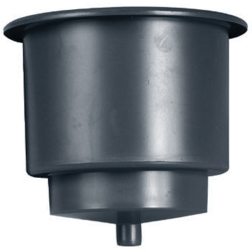 Beckson GH43 Recessed Rigid Super Size Drink Holder With Drain Spigot