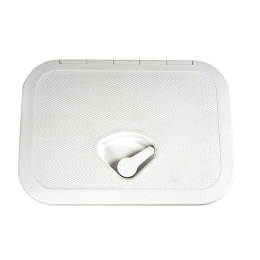 Beckson HT1115AW Rectangular Flush Hatch, 10-3/4" x 14-3/4", White