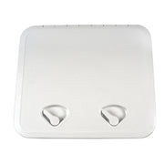 Beckson HT1515AW Rectangular Flush Hatch, 14-5/8" x 14-3/4", White
