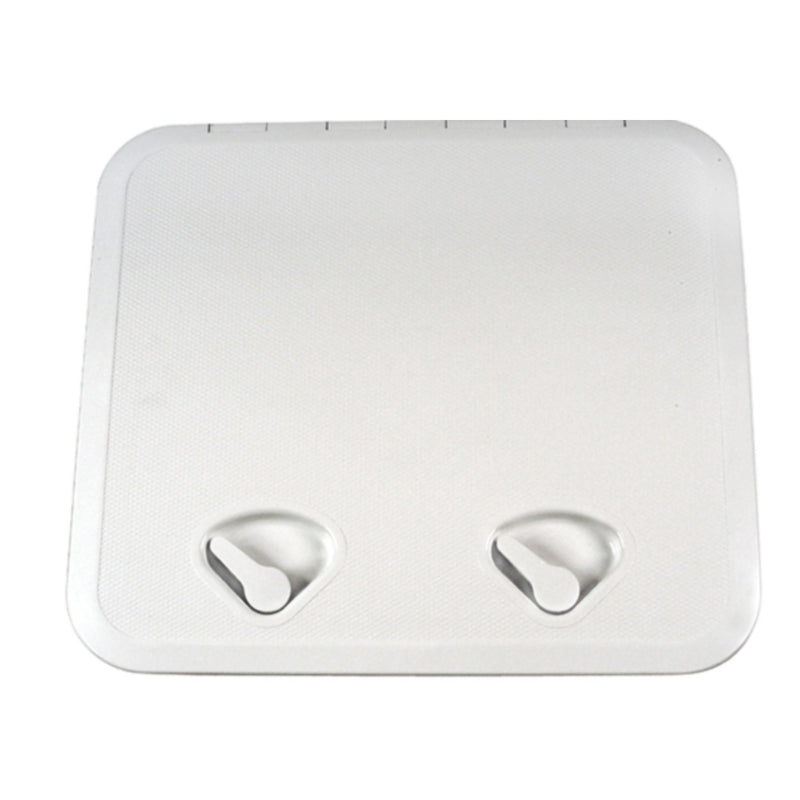 Beckson HT1515AW Rectangular Flush Hatch, 14-5/8" x 14-3/4", White