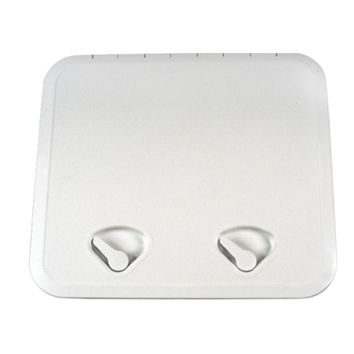 Beckson HT1515AW Rectangular Flush Hatch, 14-5/8" x 14-3/4", White