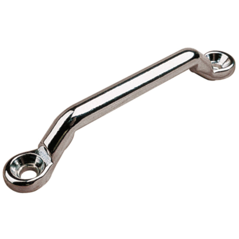 Sea-Dog 0812521 Tie Down Eye Straps, Chrome/Brass, 1 pr.