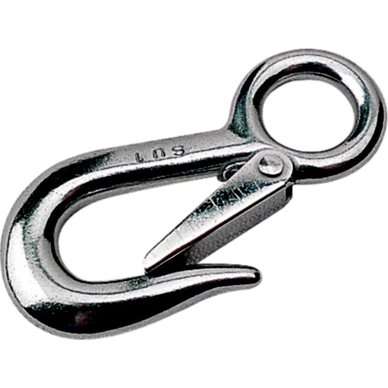 SeaDog 1463051 Fast Eye Safety Snap Hook | 11.900 lb Capacity | 1/8" Diameter