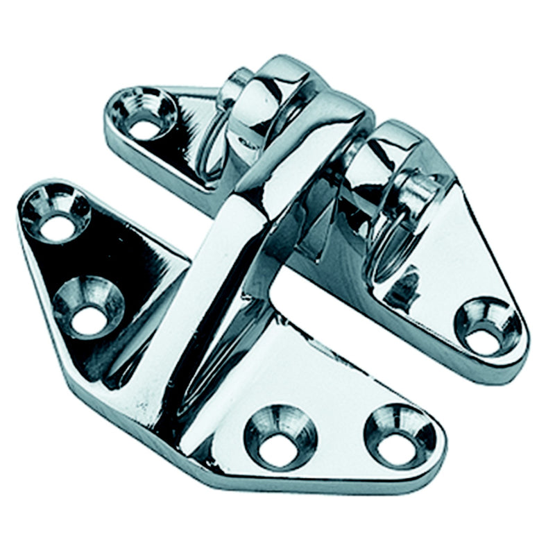 SeaDog 204280 2-1/2" Chrome Brass Hatch Hinge | #10 Fastener