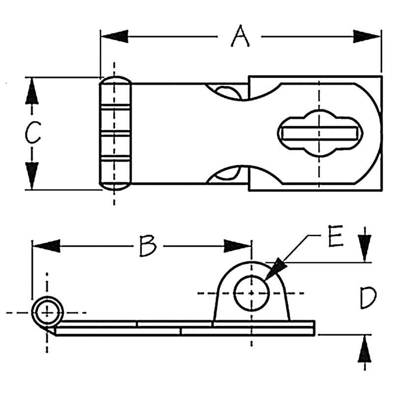 Swivel Hasp