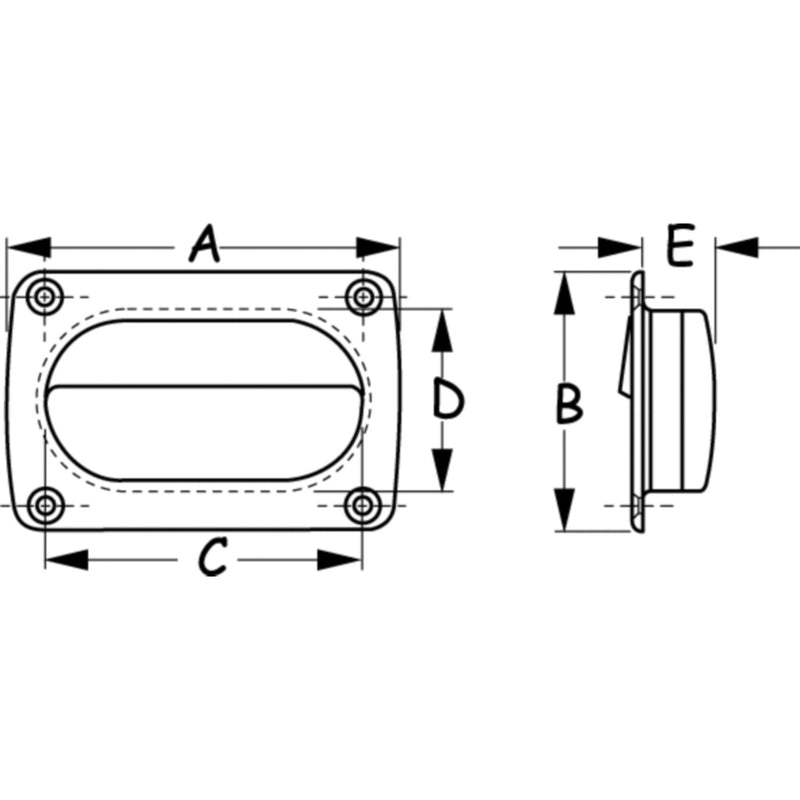 Flush Pull, Black