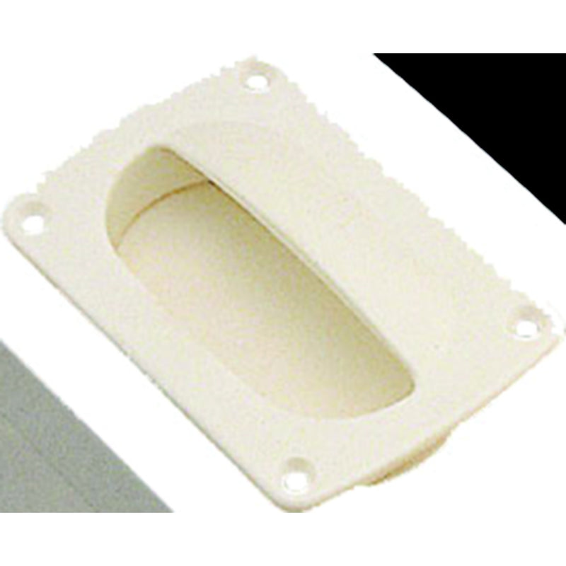 Flush Pull, White