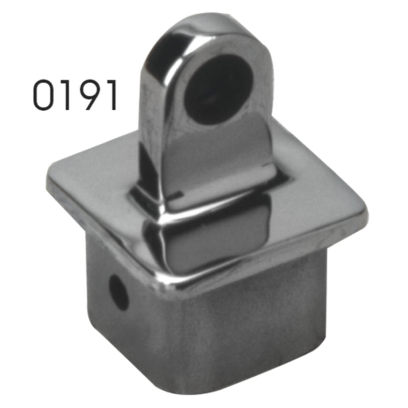 Internal Square Eye End, 7/8" x 7/8" Stainless, Each