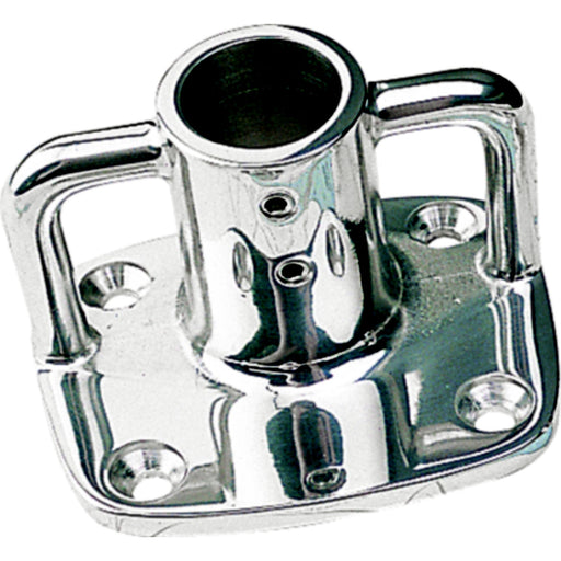 Sea-Dog 270540 Lifeline Fitting, 4° Rect. Base, 1"