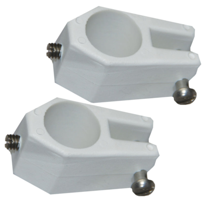 Sea-Dog 2731611 Jaw Slide, 7/8" White, Pair