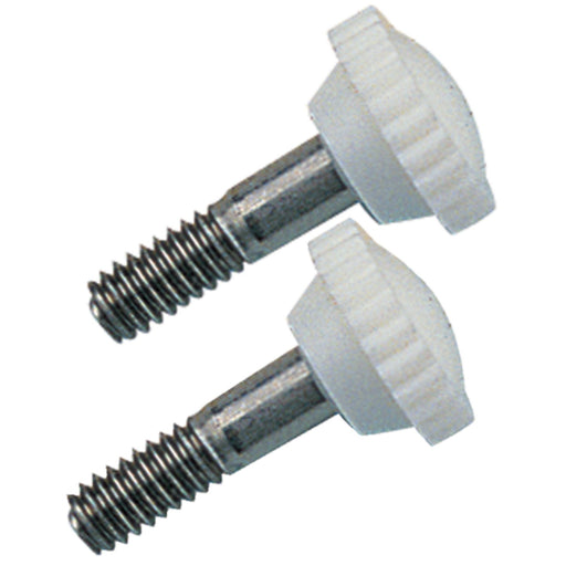 Nylon Head Screw-1/4" -20 X 7/8", White Pr.