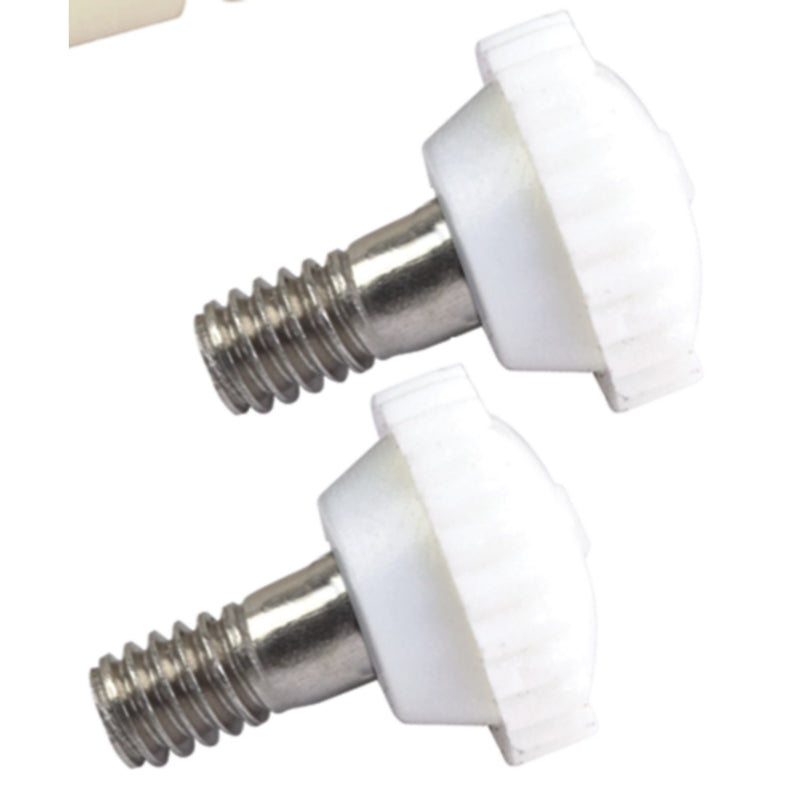 Nylon Head Screw-1/4" -20 X 1/2", White Pr