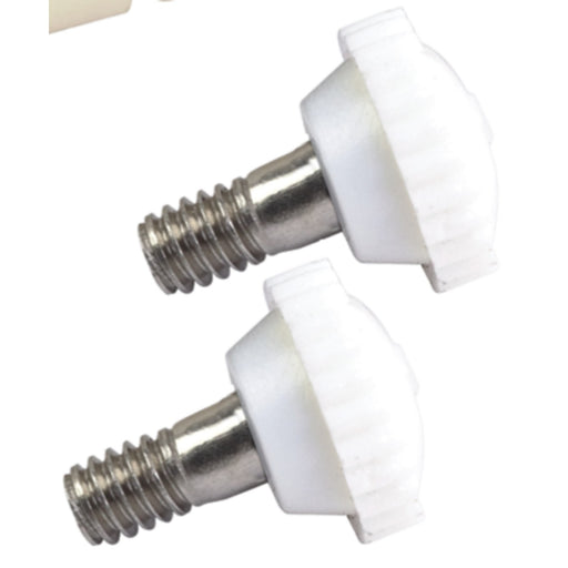 Nylon Head Screw-1/4" -20 X 1/2", White Pr