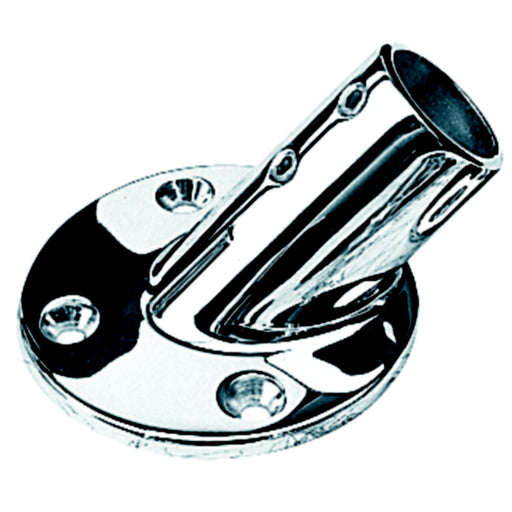 SeaDog 2804501 45° Round Base 7/8", Stainless