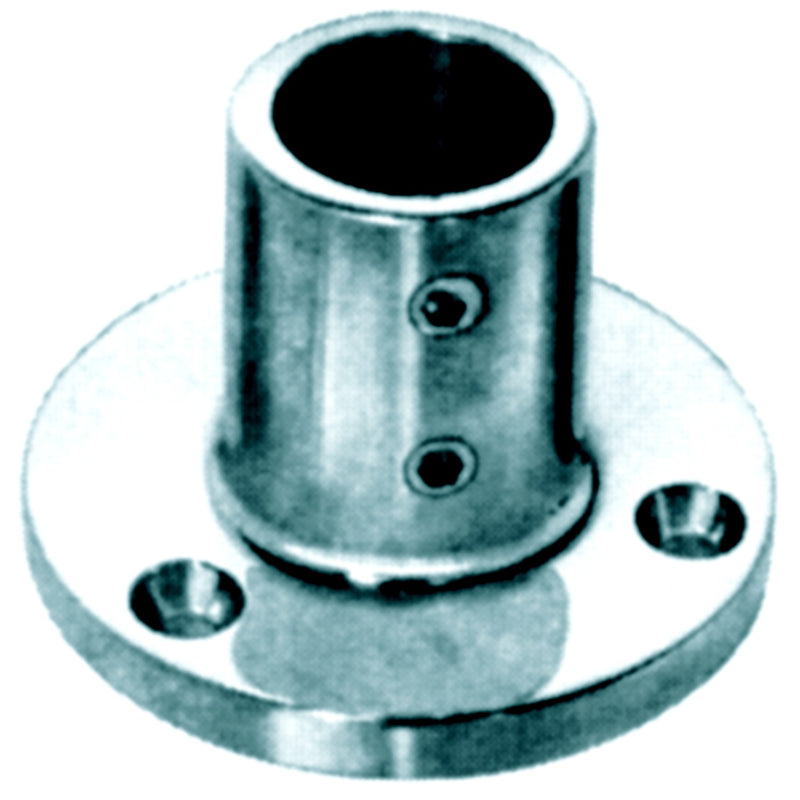 SeaDog 2809001 90° Round Rail Base 7/8", Stainless
