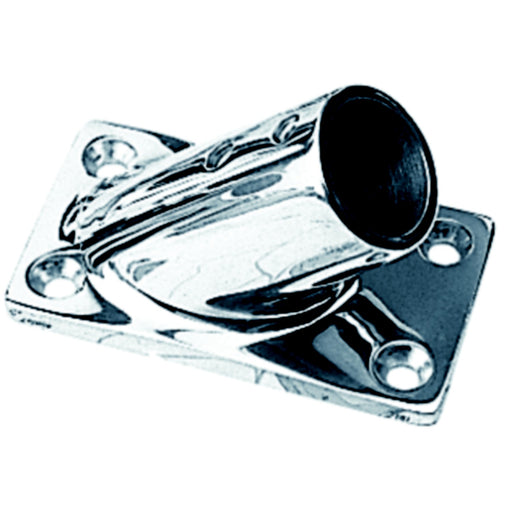 Sea-Dog 2814501 45° Rectangular Base, 7/8" SS