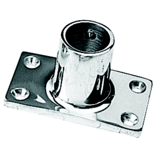 Sea-Dog 2819001 90° Rectangular Base, 7/8" SS