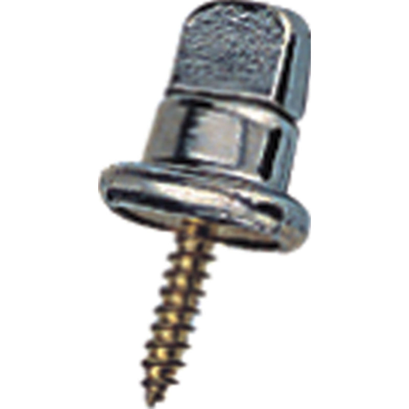 Sea-Dog 2991191 Snap Turn Buckle - #7 Brass wood screw, Nickel Plated Brass, 2 sets