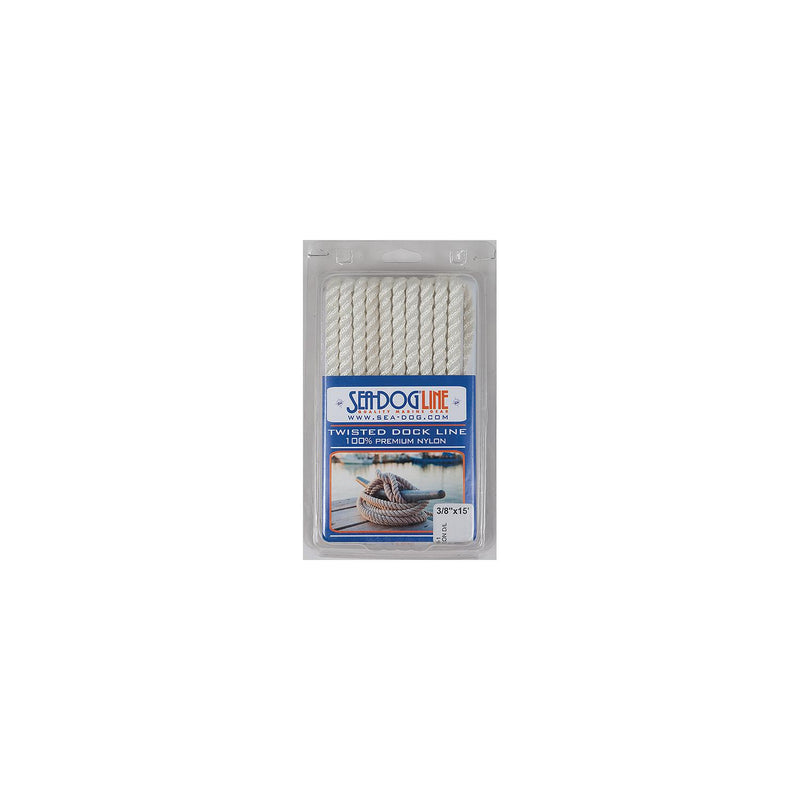Sea Dog Premium Twisted Three-Strand Nylon Dock Line