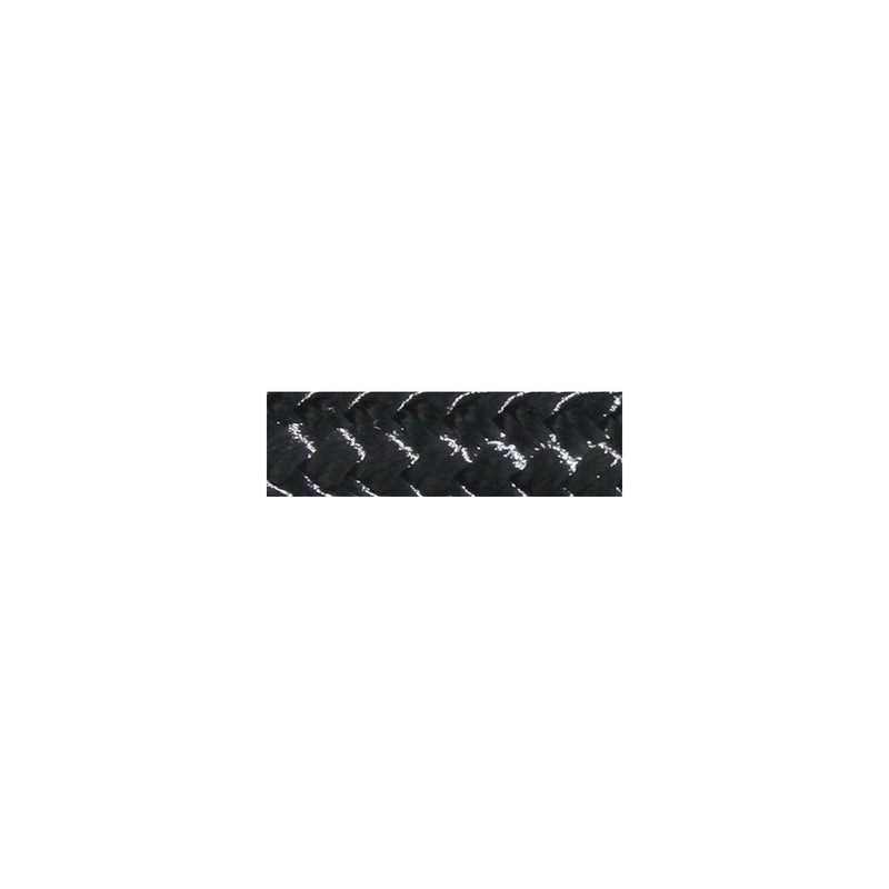 Sea Dog 302112025BK1 Premium Double Braided Nylon Dock Line, 1/2" x 25'