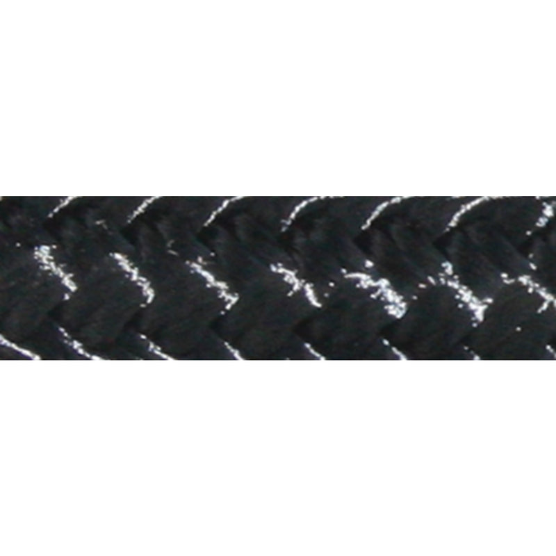 Sea Dog 302110015BK1 Premium Double Braided Nylon Dock Line, 3/8" x 15'