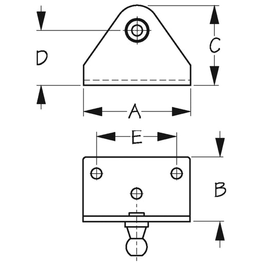 Sea-Dog 3215831 Flush Gas Lift