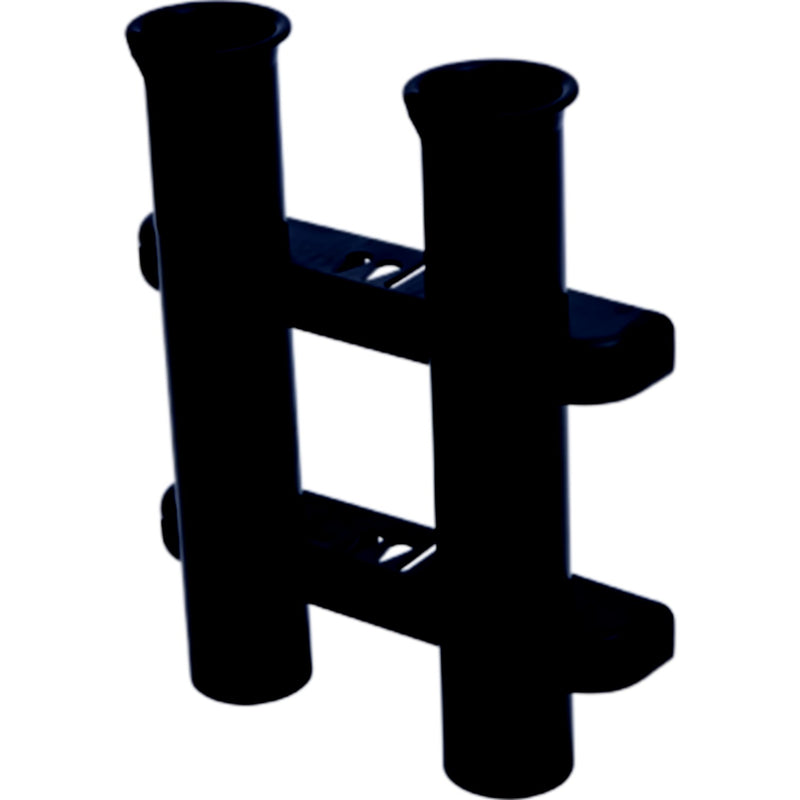 Two Pole Rod Storage Rack, Black
